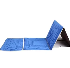 Fashion Durable Islamic Foldable Praying Rug Sajadah Travel Muslim Prayer Mats With Backrest