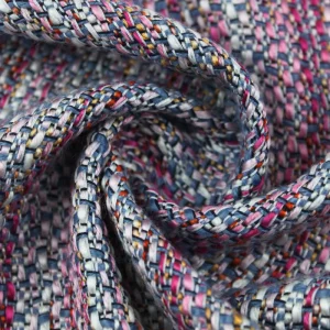 Fashion Fabrics Dress Textile Organic Acrylic Polyester Fabric Yarn Dyed Fabric