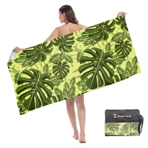 Fashion Modern Printed Polyester Beach Towel Quick Dry & Highly Absorbent for Pool Resort Travel Hotel Supply