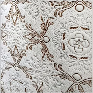 Fashionable 100% Polyester Warp Knitted Jacquard Dobby Breathable Waterproof Mattress Cover Upholstery Fabric for Home Textiles