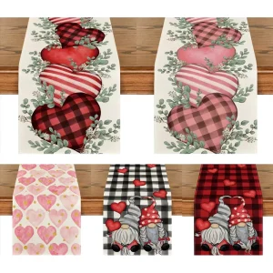 Fashionable Soft Washable Durable Digital Printing MOQ 1PC Custom Organic Cotton Table Cloth and Table Runners