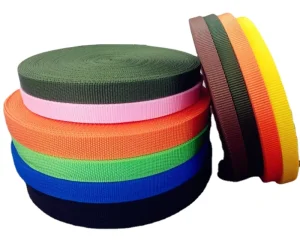 Fast Delivery Factory Sale Custom Color 1.5cm Polypropylene Webbing Strap Heavy PP Webbing for Backpack Dog Leash