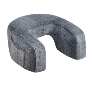 Faux Fur Plush Memory Foam Pillow with Pocket Arm Rest Pillow Working in Bed Floor Sofa Computer Laptop Stand Washable Cover