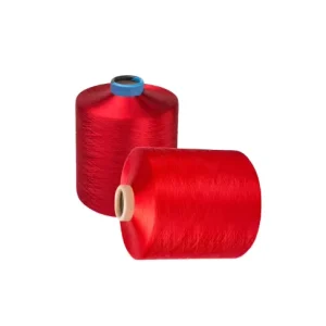 Fdy 150 2 Dope Dyed Twisted Yarn 100% Polyester 300 Space Dyed Yarn for Sewing Eco Friendly Oeko Tex Certified