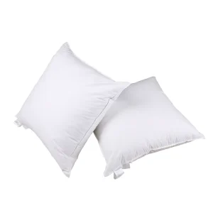 Feather Filled Throw Pillow Insert Decorative Pillow Core Back Support Cushion for Home Hotel