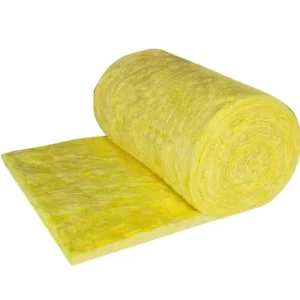 Fiberglass Insulation Blanket Roll Square Glass Wool Board Fire Resistant Soundproofing Eco-Friendly Energy Exterior Warehouse