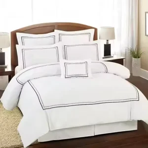 Fine Deluxe Hotel Linens 233 Thread Count Duvet Cover Bedding Set