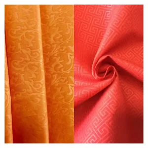 Fine Matte 3D Embossed 100% Polyester Woven Fabric