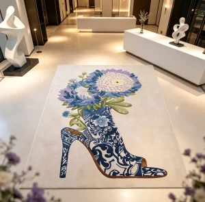 Fine Quality Bespoke Handmade Wool Rug Premium Custom Size Contemporary Executive Lounge Floor Decor Carpet