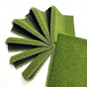 Fire Proof 25mm Artificial Grass for Public Building Decoration Realistic Safe Synthetic Turf Carpet for Interior Landscaping