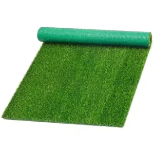 Fire Resistant Green Artificial Grass Wall Mat Height Synthetic PP Carpet for Sports Application