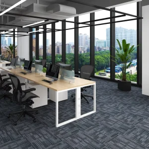 Fireproof Luxury Hotel Carpet Interlocking Flooring Square Commercial Carpet Tiles 50×50 Office Carpet