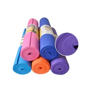 Fitness Yoga Mat for Women and Men Large 5mm Thick Non Slip Exercise Mats for Pilates Stretching Home and Gym Essentials