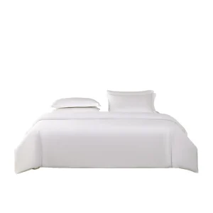 Fitted Bed Set 100% Cotton With Embroidery Pillowcase 3-Piece Fitted Sheet Oeko-Tex Extra Depth Fitted Bed Set