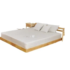Fitted Bed Sheets 100% Cotton 200TC Breathable All-Season Home Hotel Hospital Use Plain King Queen Twin Sizes