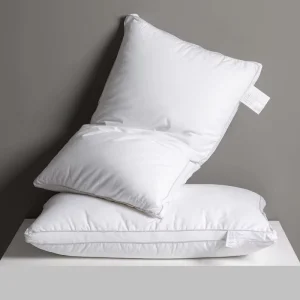Five Star Hotel Fluffy Soft Bed Pillows Antibacterial Washable Double Wrapped Edge Pillows 100% Polyester OEM ODM