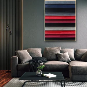 Flame Retardant Cut Velvet Sofa Fabric 620g Thickened Pure Cotton Dye Coated Fireproof Curtain Fabric