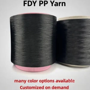 Flame Retardant FDY PP Yarn 100% Polypropylene 600D Denier 48F 72F 96F 144F Yarn Count For Fire resistant Clothing Textile