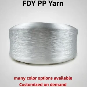 Flame Retardant FDY Polypropylene Yarn 300D 1200D OE Technics High Tenacity Weaving for Fire Resistant Clothing Fabric Raw