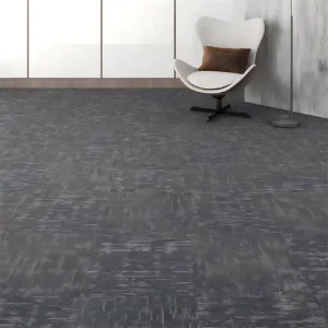 Flame Retardant Modular Carpet Flooring Acoustic Carpet Squares for Bank Financial Center Trading Floor Custom