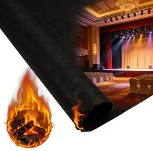 Flame Retardant Pre oxidized Fiber Felt 50% High LOI PANox High Temperature Resistant Felt for Welding Protection