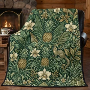 Flannel Fleece Blanket 300GSM Ultra Soft Warm Throw Blanket Plaid Pattern Bulk OEM Custom for Home Hotel Retailer