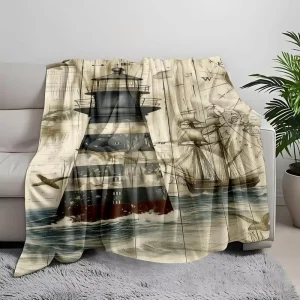 Flannel Fleece Throw Blanket Soft Solid Color Medium Weight Spring Autumn Breathable for Bed Sofa Home OEM