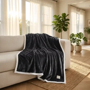 Flannel Temperature Control Cosy Electric Throw Wearable Heating Blanket Four Seasons Folded Washable Foot Pockets