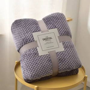 Fleece Bed Sofa Blankets Soft Lightweight Plush Fuzzy Cozy Luxury Blanket