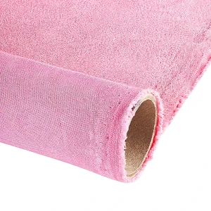 Flocked Suede Fabric for Lining Decoration Upholstery