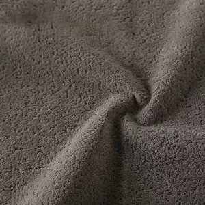 Flocked Velvet Fabric Nonwoven Knitted Plain Rayon