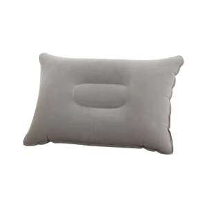 Flocked Waterproof Cooling Square Nap Inflatable Sleeping Pillow PVC Material Comfort for Outdoor Camping