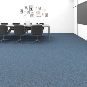 Floor Carpet Tiles for Office Hotel Solid Color Commercial Carpet Tiles Bitumen Plain Carpet Tiles