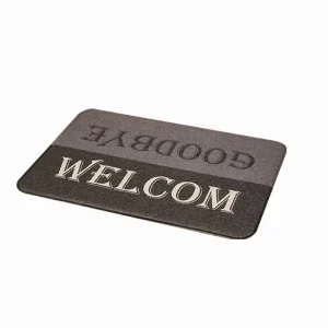 Floor Mat Doormat Entryway Outdoor Use Slip Resistance Easy Clean American Style Made China PVC Loop Pile Design Printed Foam