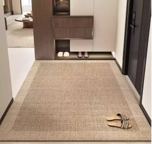Floor Mat Entrance Door Mat Doorway Non Slip Washable PET Friendly Waterproof Eco Friendly Polyester Fiber Stain Resistant