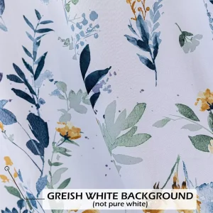 Floral Custom Printed Curtains Printed Curtain Fabric Roll for Living Room Curtain Roll Curtains