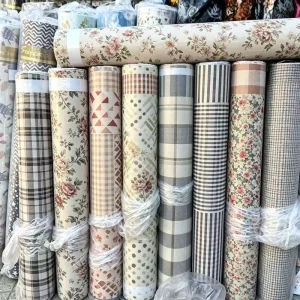 Floral Disperse Print Microfiber Fabric Brushed Polyester Peach Skin Bed Sheet Fabric