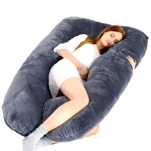 Flourish Oem Custom U G C Shaped Memory Foam Pregnancy Pillow Body Pregnant Women Pillow Maternity Kissen