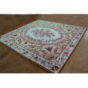 Flower Rug Wall to Wall Wool Carpet