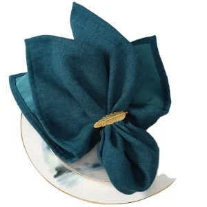 Flower Shaped Wedding Party Decoration Napkins Kitchen Restaurant Mouth Cloth Towel Wiping Hands Napkins