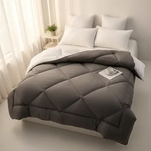 Fluffy King size Duvet Comforter Sets Bedding Down Alternative Filling Comforter