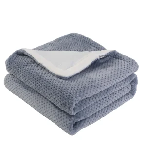 Fluffy Soft Electric Heated Throw Blanket Home Office Use Machine Washable Fast Heating