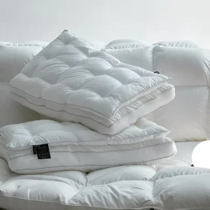 Fluffy Soft Pillow Corn Pure Cotton Hotel Quality Breathable Plush Bedding Quilted Pillow Skin Friendly Sleeping Cushion