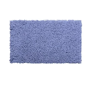 Fluffy Thick Solid Color Chenille Floor Mats Are Extremely Absorbent Bathroom Mats Non slip Bathtub Mat