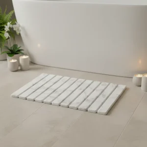 Foldable Marble Diatomaceous Earth Stone Mat Eco Friendly Kitchen Dish Drying Bathroom Floor Mats