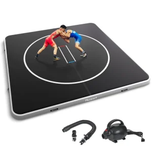 Foldable Portable OEM PVC 3m 4m 5m Inflatable Gymnastics Anti Slip Air Track Wrestling Mat for Jiu Jitsu BJJ MMA Judo Training