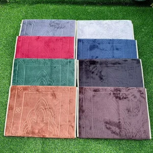 Foldable Prayer Mat Comfort Thick Padded Ramadan Decoration Eid Mubarak Travel Prayer Rug