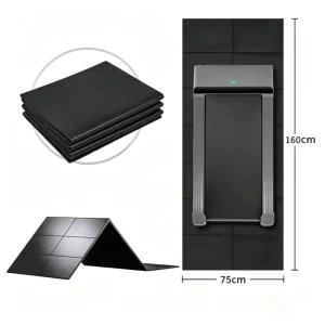 Foldable Treadmill Mat Mechanical Equipment Mat Anti slip Shock absorbing Sound insulating Gym Fitness Equipment Yoga Mat
