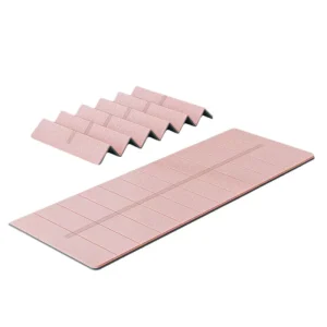 Foldable Yoga Mat Exercise Mat for Home Workout Non Slip Pilates Mat Thick Outdoor Use