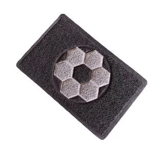 Folding Pvc Material Door Mat Large Size 42×35 Inch Anti Slip Durable & Washable Outdoor Mat